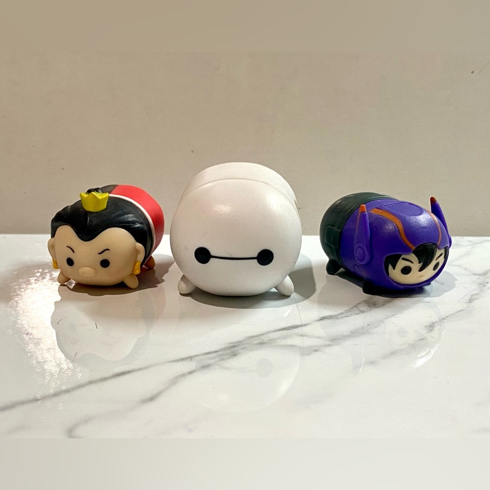 Disney Tsum Tsum Baymax, queen of hearts, & Hiro